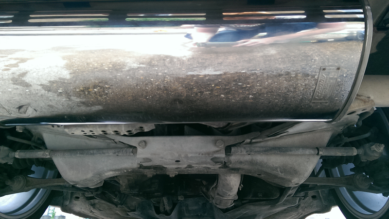 Illustration for article titled Polished up my Exhaust last week, thoughts/advice?